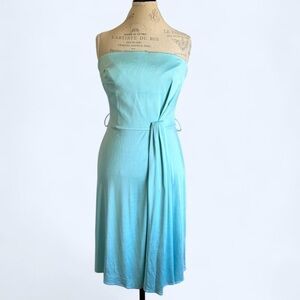 Blu girl folies strapless dress